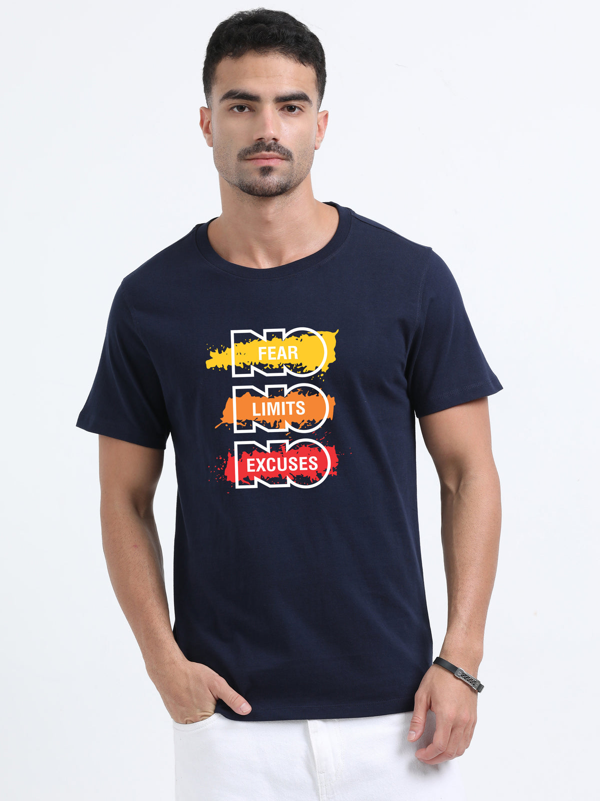 NO NO NO printed Red short sleeve Regular T-shirt