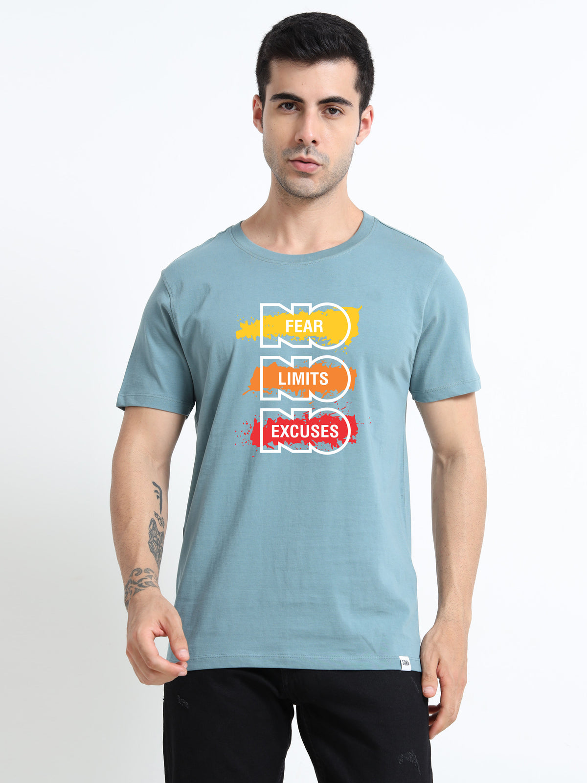 NO NO NO printed Red short sleeve Regular T-shirt